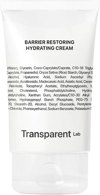 Ультразволожуючий відновлюючий крем для обличчя - Transparent Lab Barrier Restoring Hydrating Cream, 50 мл - фото N1