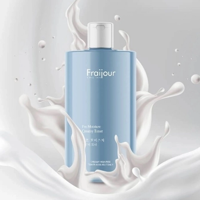 Увлажняющий тонер для сухой кожи с молочными протеинами и пробиотиками - Fraijour Pro-Moisture Creamy Toner, 500 мл - фото N5