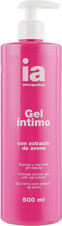 Гель для інтимної гігієни з екстрактом вівса - Interapothek Gel Intimo, 500 мл - фото N1