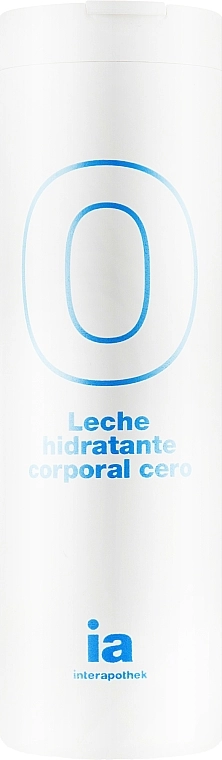 Зволожуюче крем-молочко для тіла "0%" - Interapothek Leche Hidratante Corporal Cero, 500 мл - фото N1