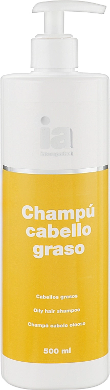 Шампунь для жирных волос - Interapothek Champu Cabello Graso, 500 мл - фото N1