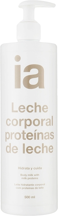 Молочко для тіла з молочними протеїнами - Interapothek Leche Hidratante Corporal Con Proteinas De Leche, 500 мл - фото N1