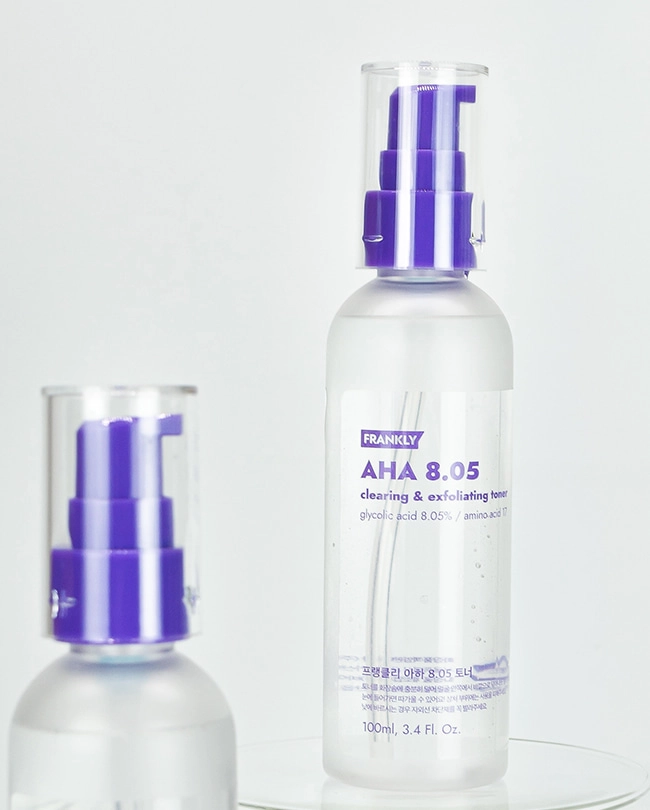 Очищуючий тонер з AHA кислотою - Frankly AHA 8.05% Exfoliating Toner, 100 мл - фото N3