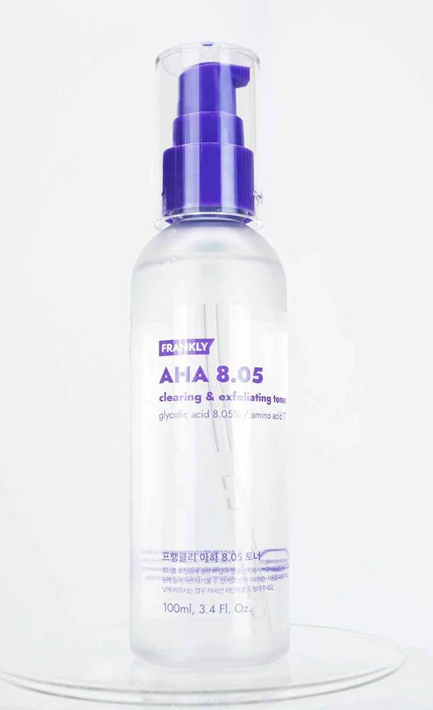 Очищуючий тонер з AHA кислотою - Frankly AHA 8.05% Exfoliating Toner, 100 мл - фото N2