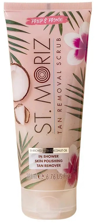 Кокосовый скраб для удаления загара - St. Moriz Advanced Exclusive Coconut Tan Remover Scrub, 200 мл - фото N1