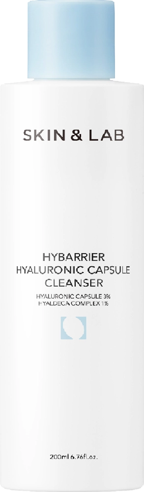 Капсульный увлажняющий гель для умывания - SKIN&LAB Hybarrier Hyaluronic Capsule Cleanser, 200 мл - фото N1