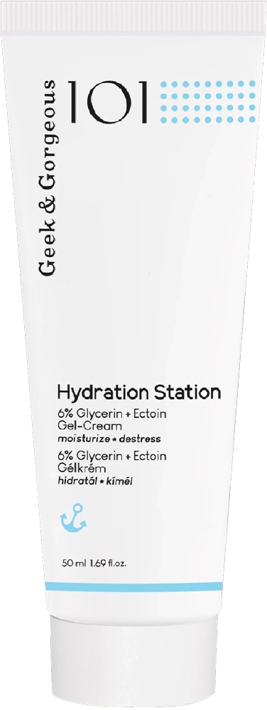 Ніжний гель для вмивання - Geek & Gorgeous Hydration Station, 50 мл - фото N1
