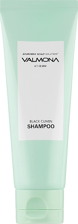 Шампунь для волос с целебными травами - Valmona Ayurvedic Scalp Solution Black Cumin Shampoo, 100 мл - фото N1