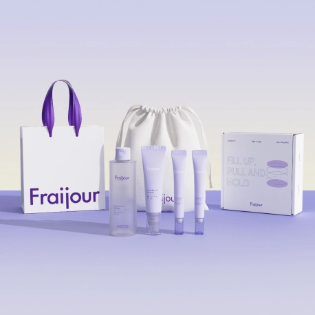 Лифтинг набор с пептидами коллагеном и ретинолом - Fraijour Fraijour Retin Collagen 3D Core Gift Set, 4 продукта - фото N4