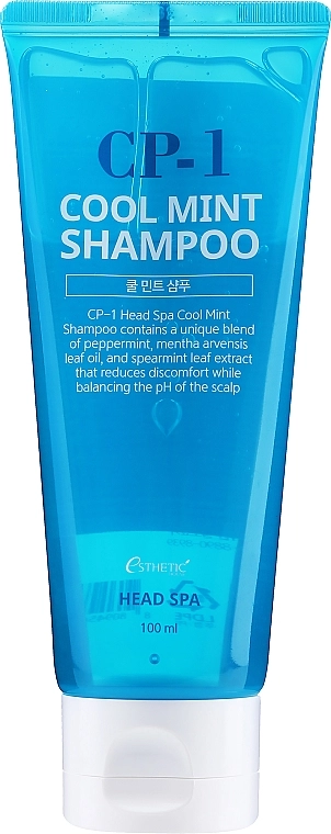 Освежающий шампунь для волос - Esthetic House CP-1 Cool Mint Shampoo, 100 мл - фото N1