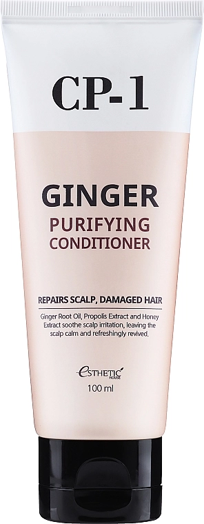 Кондиціонер для волосся з імбиром - Esthetic House CP-1 Ginger Purifying Conditioner, 100мл - фото N1