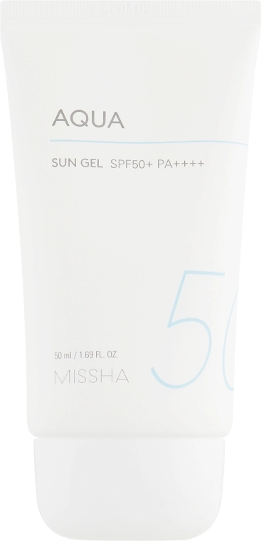 Зволожуючий сонцезахисний гель - Missha All-Around Safe Block Aqua Sun Gel SPF50+/PA++++, 50 мл - фото N2