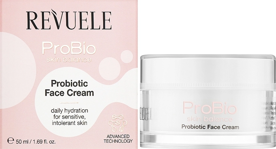 Крем для обличчя з пробіотиками - Revuele Probio Skin Balance Probiotic Face Cream, 50 мл - фото N1