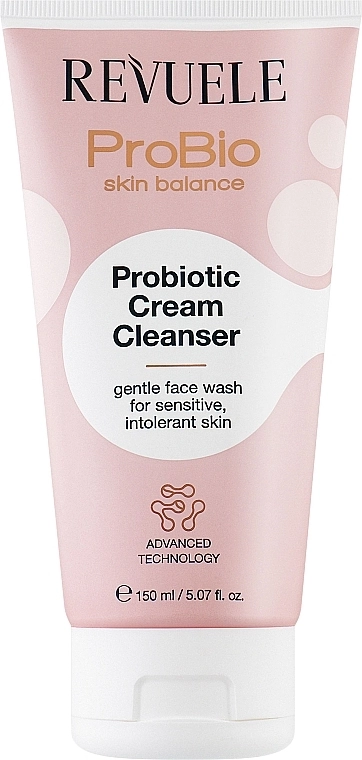 Кремовое очищающее средтсво для лица с пробиотиками - Revuele Probio Skin Balance Probiotic Cream Cleanser, 150 мл - фото N2