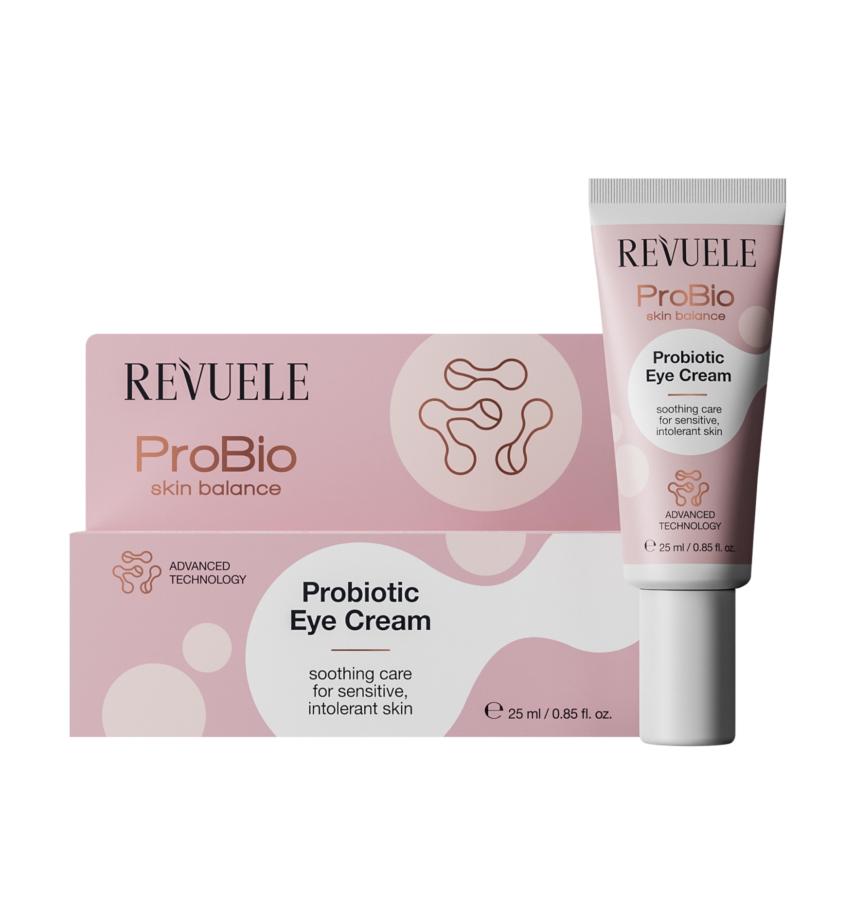 Крем для шкіри навколо очей з пробіотиками - Revuele Probio Skin Balance Probiotic Eye Cream, 25 мл - фото N3