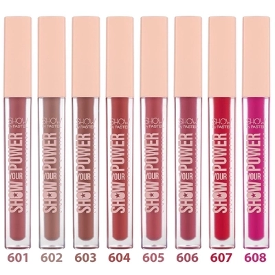 Жидкая матовая губная помада - Pastel Show Your Power Liquid Matte Lipstick, Тон 605 Starlet, 4 мл - фото N3