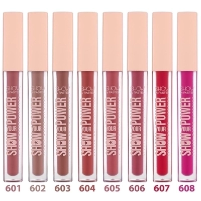 Жидкая матовая губная помада - Pastel Pastel Show Your Power Liquid Matte Lipstick, Тон 602 Style, 4 мл - фото N3