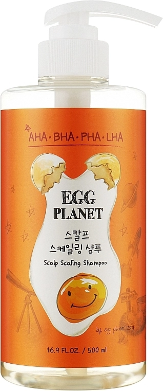 Шампунь для очищения кожи головы - Daeng Gi Meo Ri Egg Planet Scalp Scaling Shampoo, 500 мл - фото N1