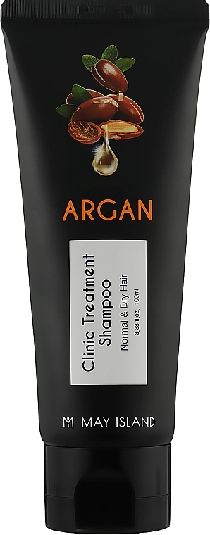 Відновлюючий шампунь для волосся з аргановою олією - May Island Argan Clinic Treatment Shampoo, 100 мл - фото N1