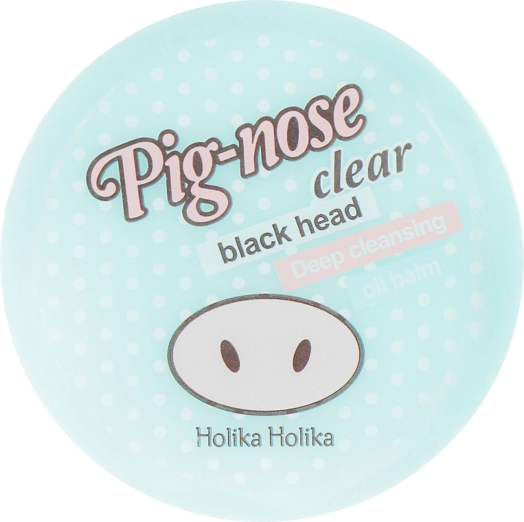 Бальзам от черных точек - Holika Holika Pig-Nose Clear Black Head Deep Cleansing Oil Balm, 25 г - фото N1