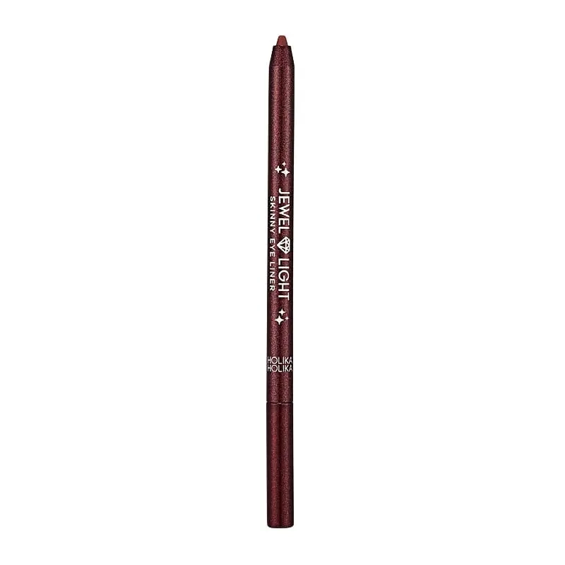 Мерехтливий олівець-підводка для очей - Holika Holika Jewel Light Skinny Eye Liner, Тон 06 Cognac Brown, 0.7 г - фото N1