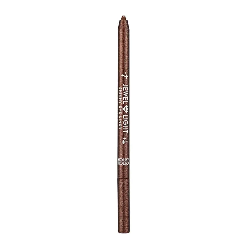 Мерехтливий олівець-підводка для очей - Holika Holika Jewel Light Skinny Eye Liner, Тон 07 Choco Tarte, 0.7 г - фото N1