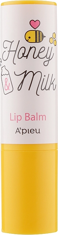 Питательный бальзам для губ с медом - A'pieu Honey & Milk Lip Balm, 3.3 г - фото N1