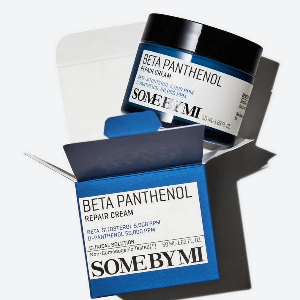 Відновлюючий крем з бета-пантенолом - Some By Mi Beta Panthenol Repair Cream, 50 мл - фото N2