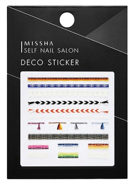 Наклейки для маникюра - Missha Self Nail Salon Deco Sticker, №4 Lucky Ring - фото N1