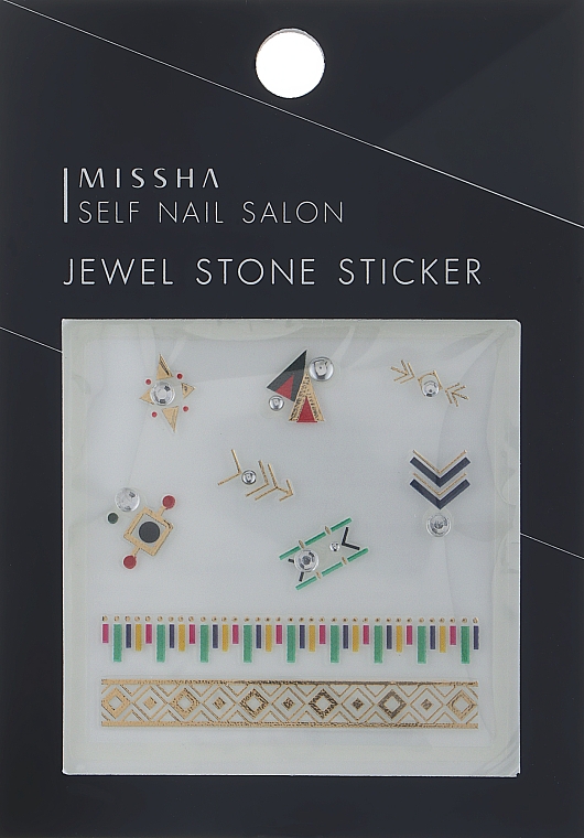Стрази-наклейки для манікюру - Missha Self Nail Salon Jewel Stone Sticker, №05 Sprinkle - фото N1