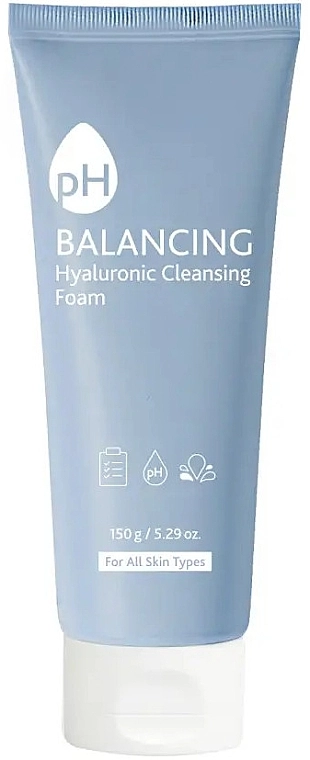 Пінка для вмивання з гіалуроновою кислотою - Prreti Ph Balancing Hyaluronic Cleansing Foam, 150 мл - фото N1