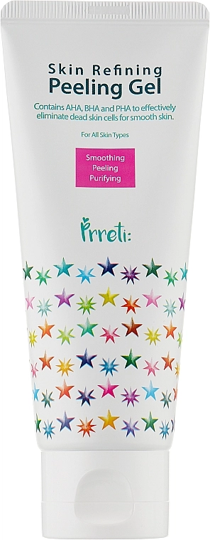Пилинг-гель для лица с фруктовыми кислотами - Prreti Skin Refining Peeling Gel, 100 г - фото N1