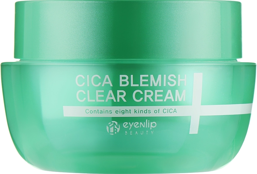 Успокаивающий крем для лица с центеллой - Eyenlip Cica Blemish Clear Cream, 50 г - фото N1