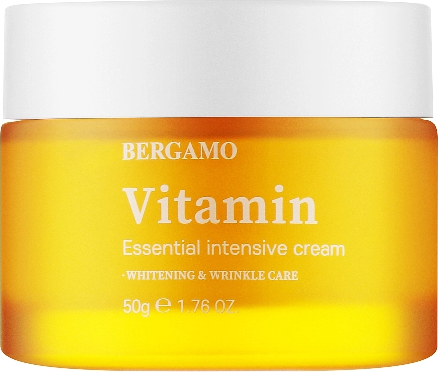 Крем для обличчя з вітамінами - Bergamo Vitamin Essential Intensive Cream, 50 г - фото N1