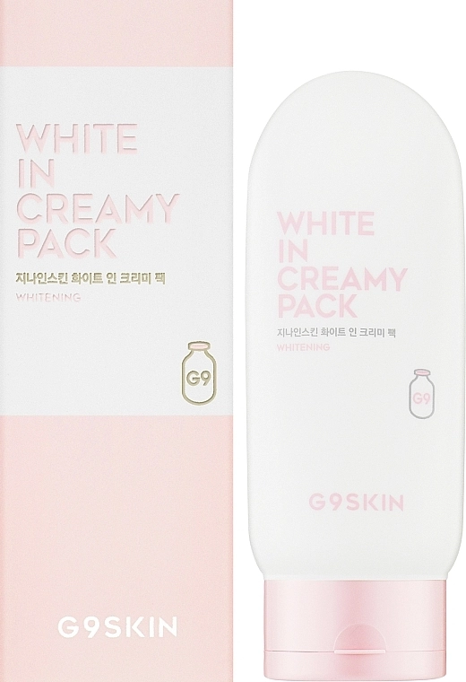 Освітлююча маска для обличчя - G9Skin White In Creamy Pack, 200 мл - фото N2