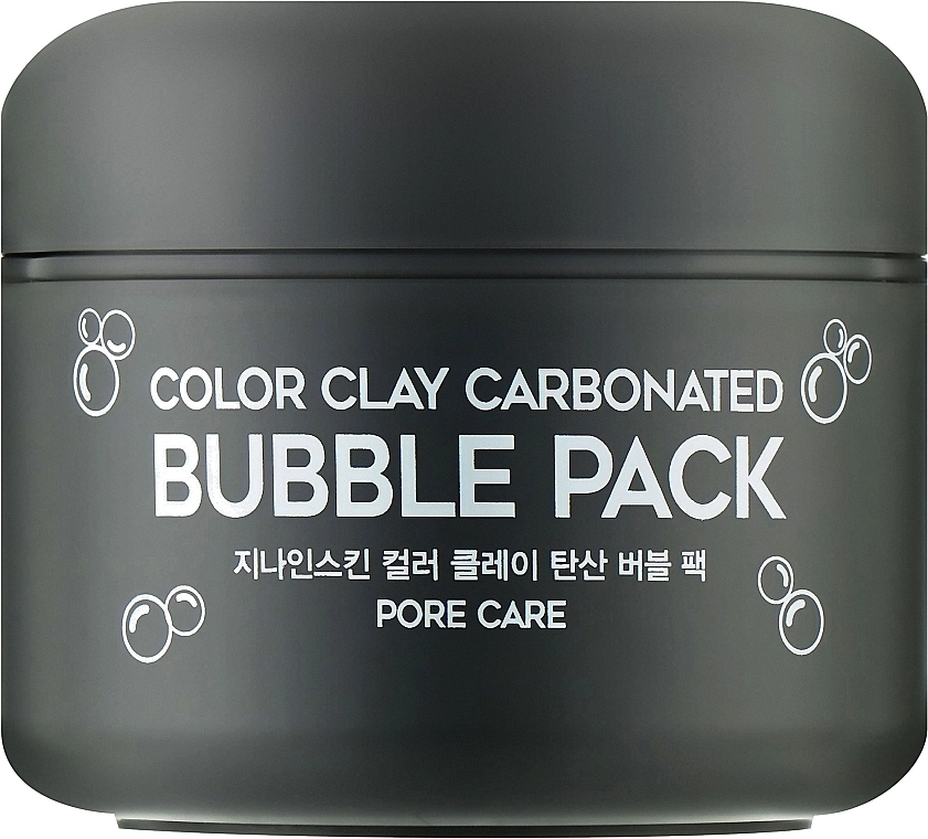 Глиняна бульбашкова маска для обличчя - G9Skin Color Clay Carbonated Bubble Pack, 100 мл - фото N1