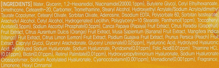 Витаминный увлажняющий крем для лица - Eyenlip F8 V12 Vitamin Moisture Cream, 50 г - фото N4