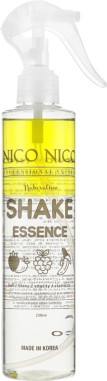 Есенція для волосся з екстрактом банана - NICO NICO Shake Essence Banana, 250 мл - фото N1