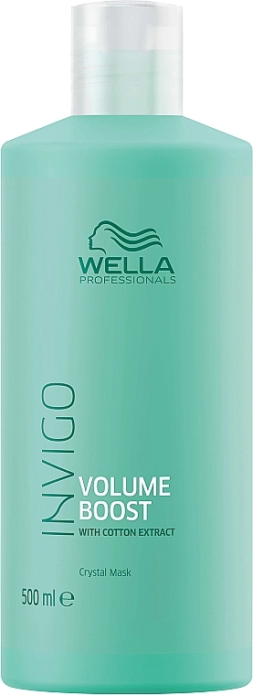 Уплотняющая кристалл-маска - WELLA Invigo Volume Boost Crystal Mask, 500 мл - фото N1