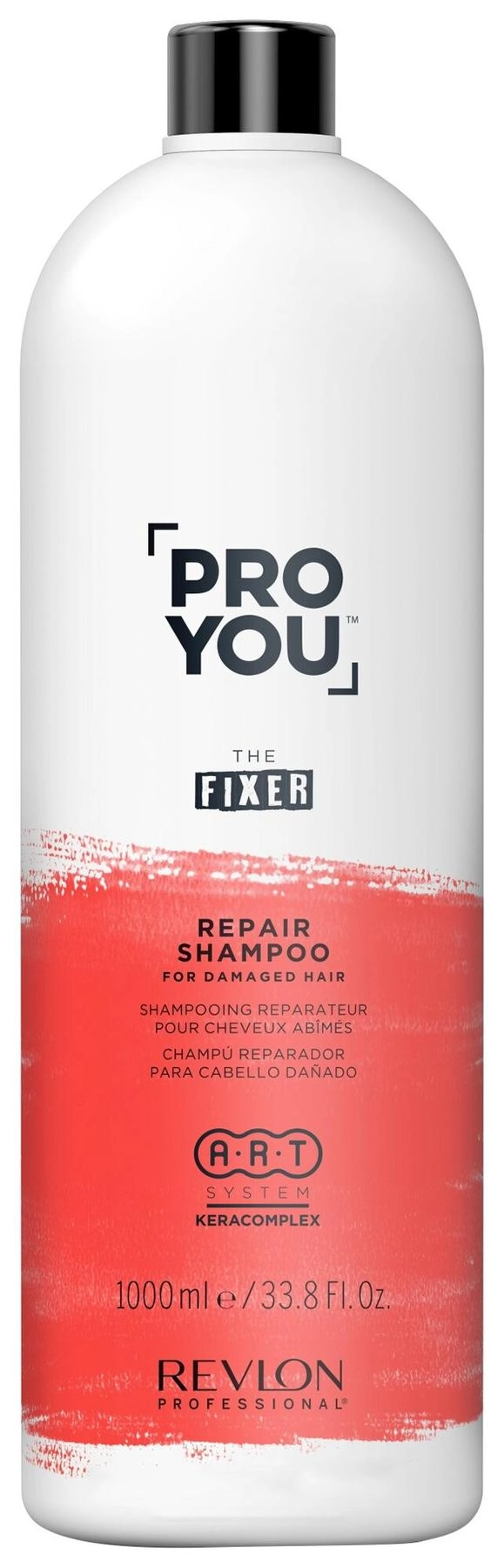 Восстанавливающий шампунь - Pro You Fixer Repair Shampoo - Revlon Professional Pro You Fixer Repair Shampoo, 1000 мл - фото N1