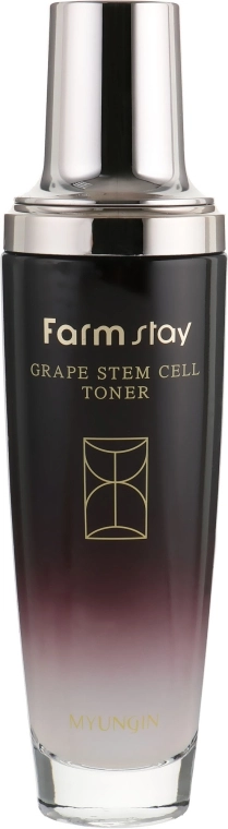 Тонер для обличчя з фіто-стовбуровими клітинами винограду - FarmStay Grape Stem Cell Toner, 130 мл - фото N2