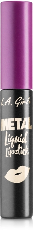Жидкая помада для губ - L.A. Girl Metal Liquid Lipstick, Тон GML864 Lustrous, 7 мл - фото N1