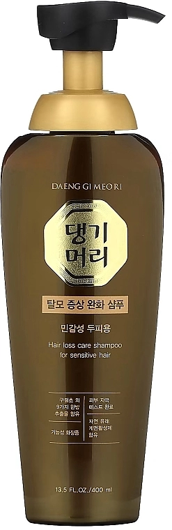 Шампунь проти випадіння волосся для чутливої ​​шкіри голови - Daeng Gi Meo Ri Hair Loss Care Shampoo For Sensitive Hair, 400 мл - фото N1