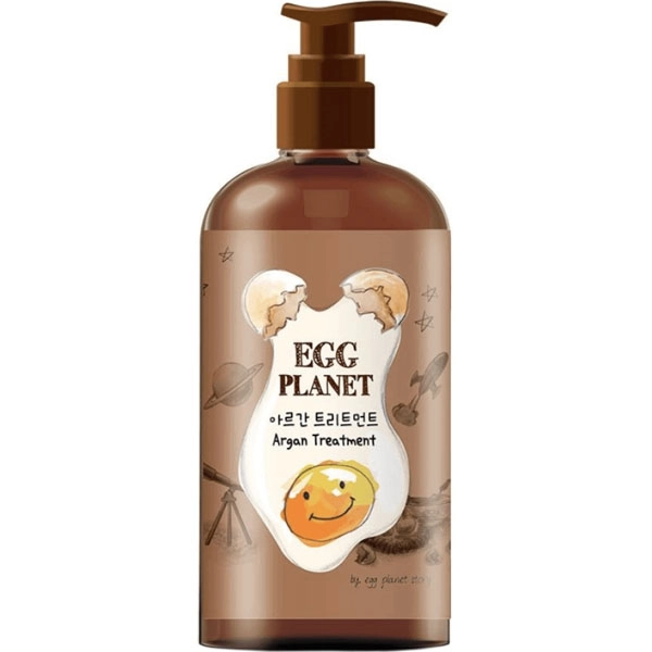 Кондиционер для волос с экстрактом яичного желтка и аргановым маслом - Daeng Gi Meo Ri Egg Planet Argan Treatment, 300 мл - фото N1