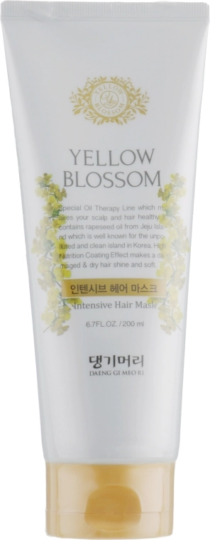 Интенсивная маска для волос - Daeng Gi Meo Ri Yellow Blossom Intensive Hair Mask, 200 мл - фото N1