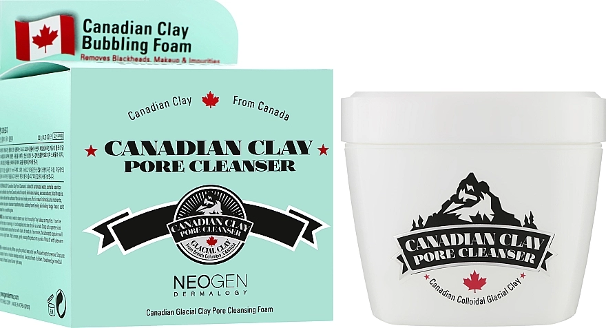 Маска очищающая поры с канадской глиной - NEOGEN Canadian Clay Pore Cleanser, 120 г - фото N2
