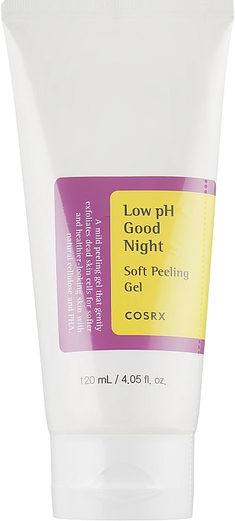 Ніжний пілінг-гель для обличчя - CosRX Low pH Good Night Soft Peeling Gel, 120 мл - фото N1