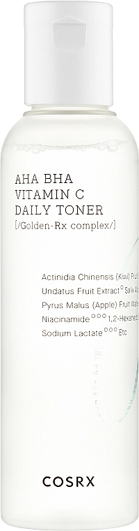 Освіжальний тонер - CosRX Refresh AHA BHA VitaminC Daily Toner, 150 мл - фото N1