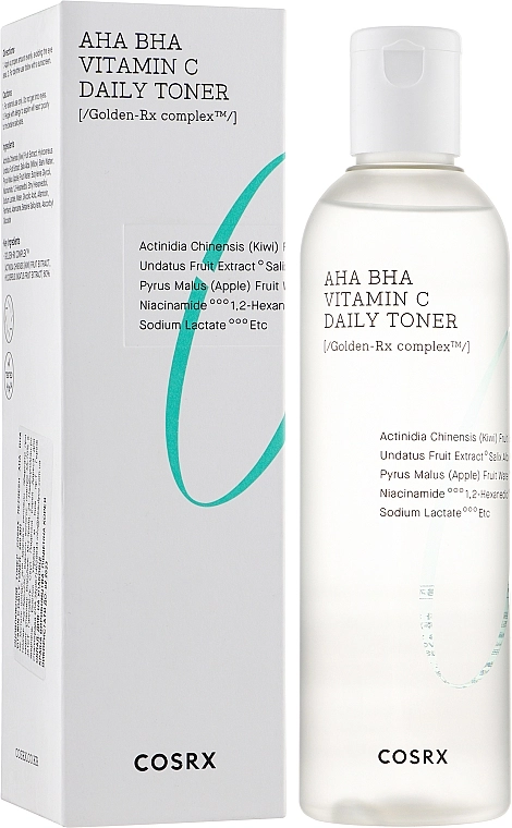 Освіжальний тонер - CosRX Refresh AHA BHA VitaminC Daily Toner, 150 мл - фото N4