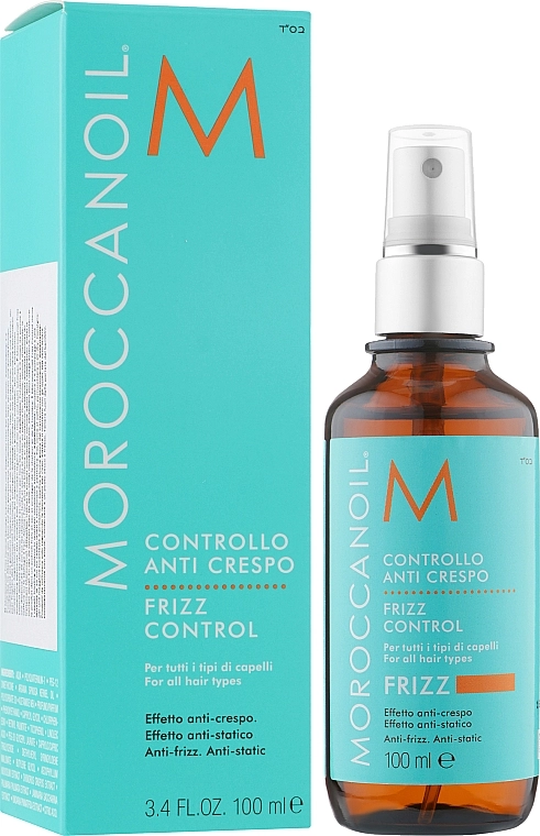 Спрей проти пухнастості волосся - Moroccanoil Frizz Control, 100 мл - фото N2